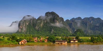Laos River Landscape SS s